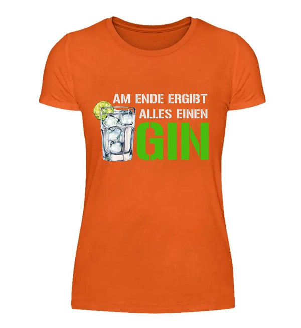 Gin Damen T-Shirt - Wunsch Designs