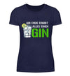 Gin Damen T-Shirt - Wunsch Designs