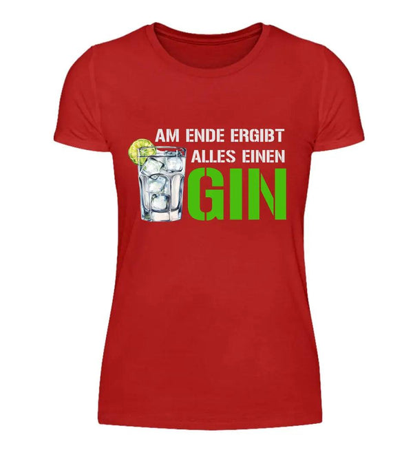 Gin Damen T-Shirt - Wunsch Designs