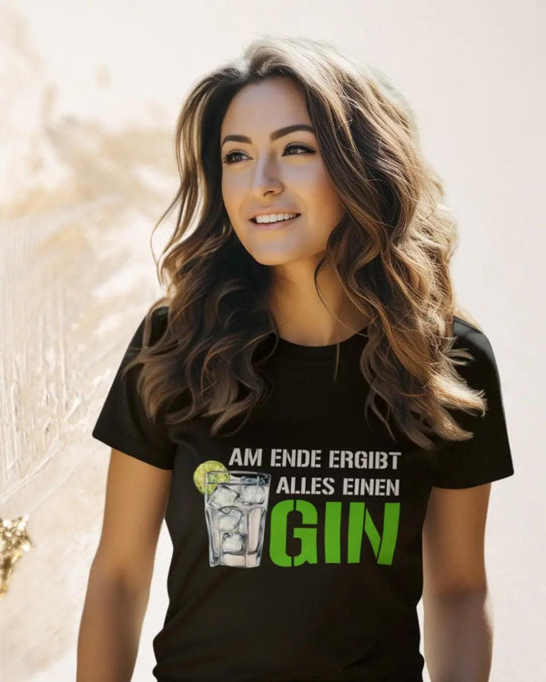 Gin Damen T-Shirt - Wunsch Designs