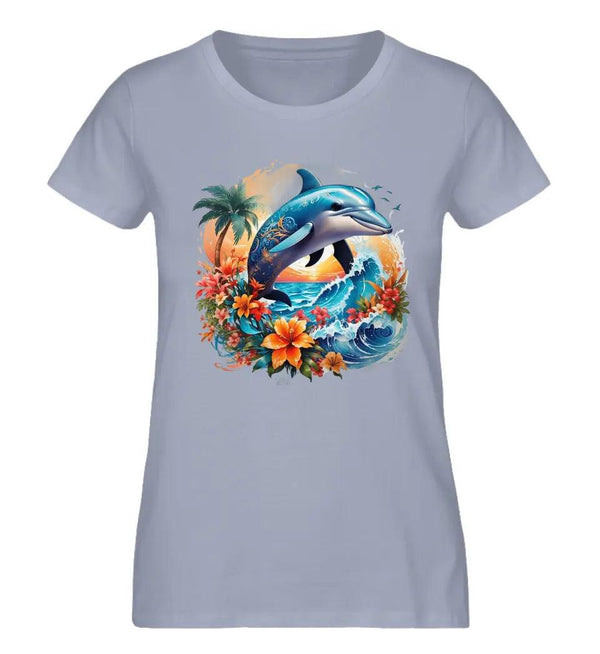 Delphin Damen T-Shirt - Wunsch Designs