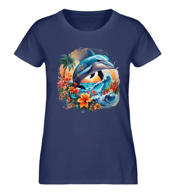 Delphin Damen T-Shirt - Wunsch Designs
