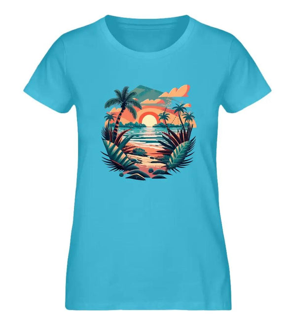Beach Damen T-Shirt - Wunsch Designs
