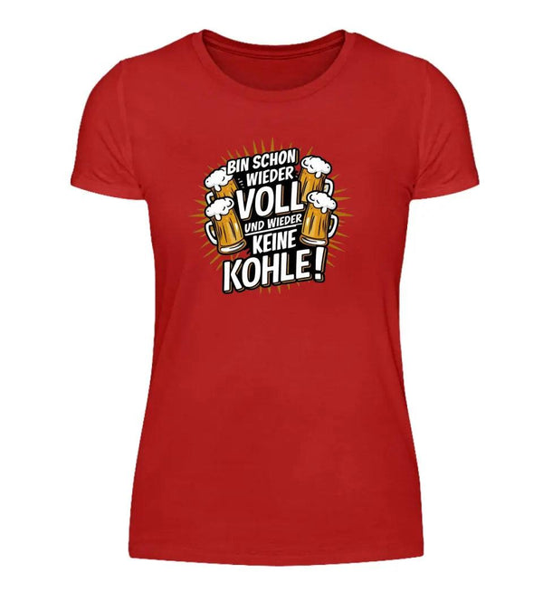 Schon Wieder Voll Damen T-Shirt - Wunsch Designs