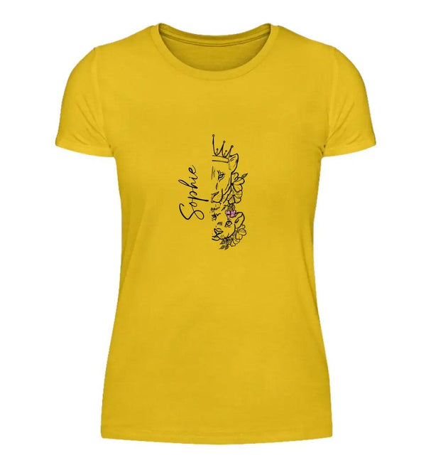 Löwen Familie Damen T-Shirt - Wunsch Designs