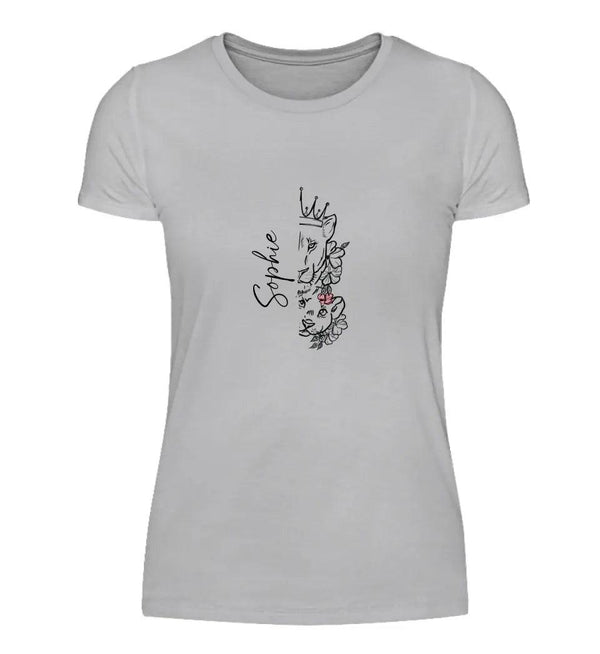 Löwen Familie Damen T-Shirt - Wunsch Designs