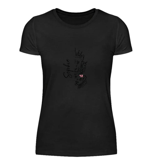 Löwen Familie Damen T-Shirt - Wunsch Designs