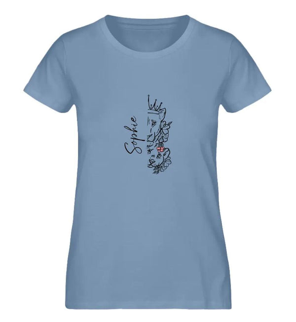 Löwen Familie Damen T-Shirt - Wunsch Designs