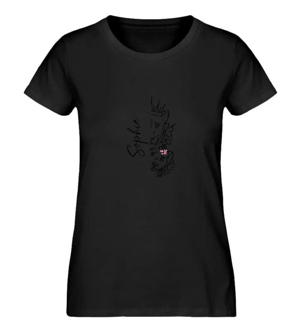 Löwen Familie Damen T-Shirt - Wunsch Designs