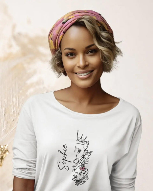 Löwen Familie Damen T-Shirt - Wunsch Designs