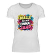 Einmal im Jahr Damen T-Shirt - Wunsch Designs