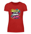 Einmal im Jahr Damen T-Shirt - Wunsch Designs