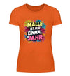 Einmal im Jahr Damen T-Shirt - Wunsch Designs