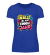 Einmal im Jahr Damen T-Shirt - Wunsch Designs