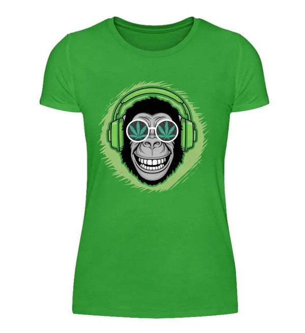 Monkey Damen T-Shirt - Wunsch Designs