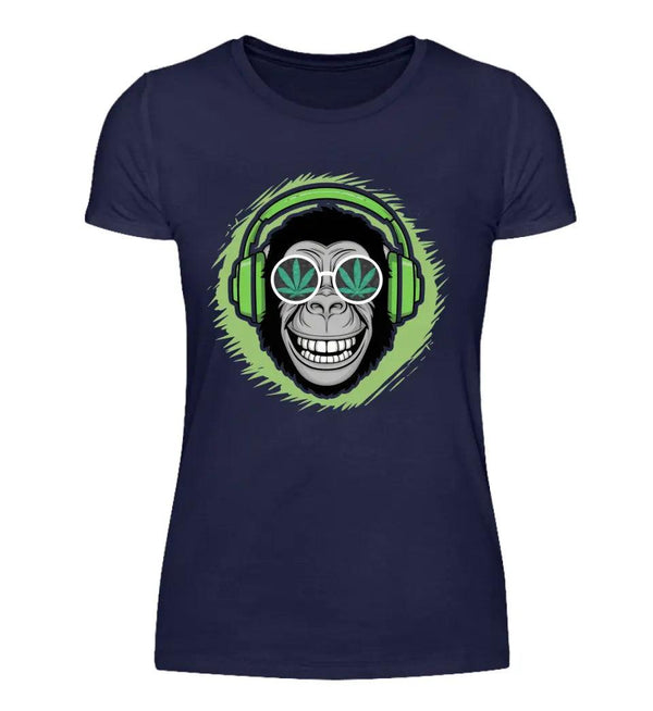 Monkey Damen T-Shirt - Wunsch Designs