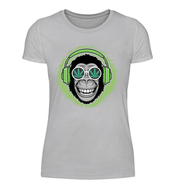 Monkey Damen T-Shirt - Wunsch Designs
