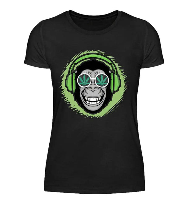 Monkey Damen T-Shirt - Wunsch Designs