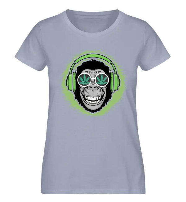 Monkey Damen T-Shirt - Wunsch Designs
