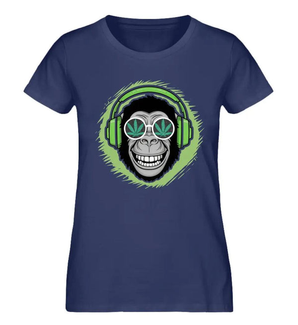 Monkey Damen T-Shirt - Wunsch Designs