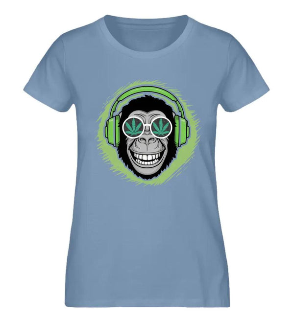 Monkey Damen T-Shirt - Wunsch Designs