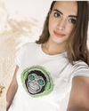 Monkey Damen T-Shirt - Wunsch Designs