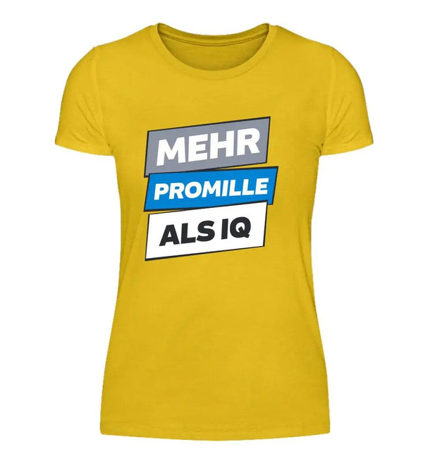 Promille Damen T-Shirt - Wunsch Designs