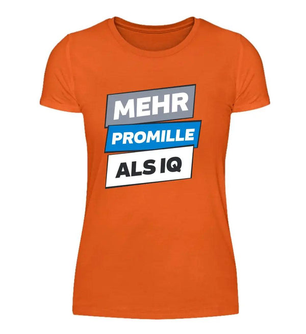 Promille Damen T-Shirt - Wunsch Designs