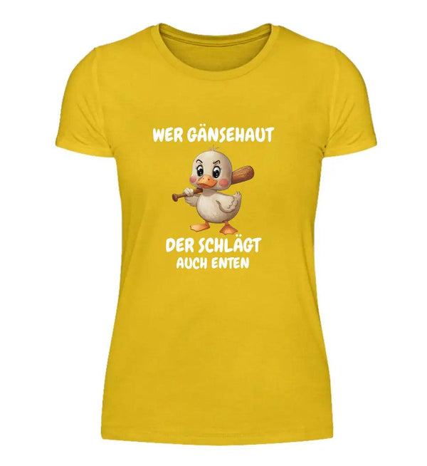 Duck Damen T-Shirt - Wunsch Designs