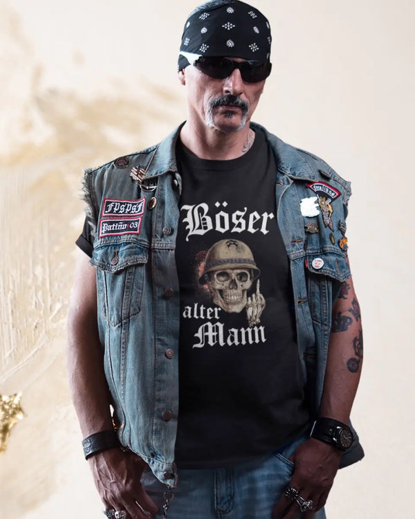 Böser Mann T-Shirt Herren