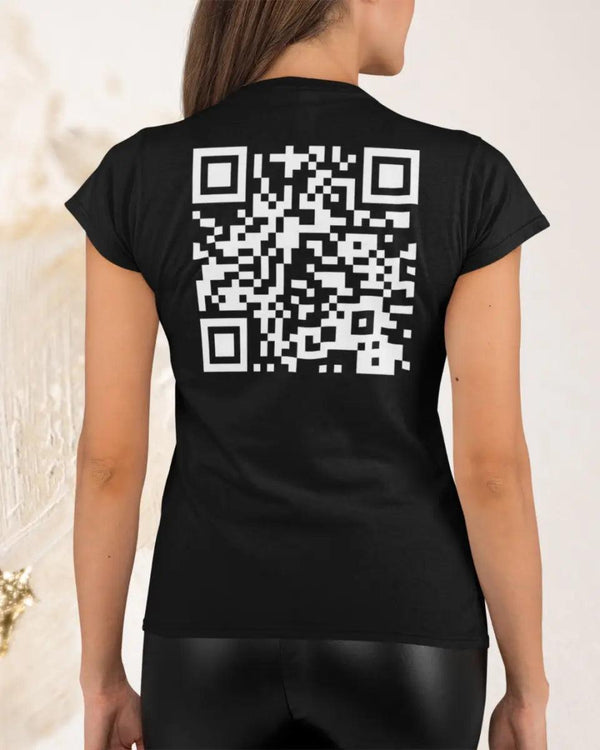 F*** You QR Damen T-Shirt - Wunsch Designs