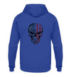 USA Skull Back Herren Hoodie - Wunsch Designs