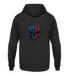 USA Skull Back Herren Hoodie - Wunsch Designs