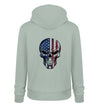 USA Skull Back Herren Hoodie - Wunsch Designs