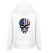 USA Skull Back Herren Hoodie - Wunsch Designs