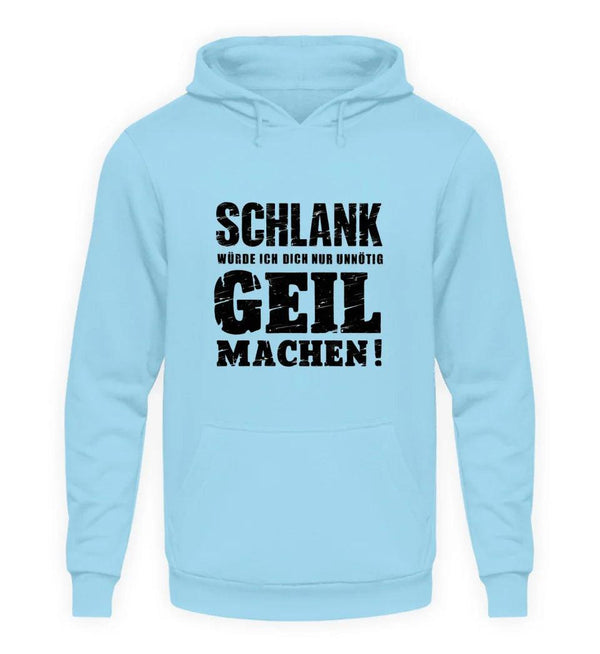 Schlank Herren Hoodie - Wunsch Designs
