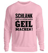 Schlank Damen Sweatshirt