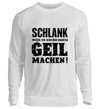 Schlank Herren Sweatshirt