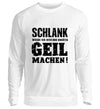 Schlank Herren Sweatshirt