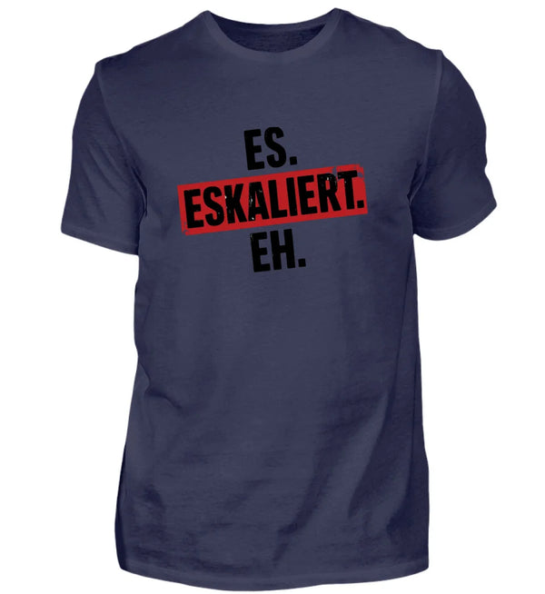 Eskaliert T-Shirt Herren