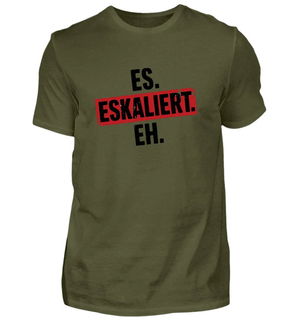 Eskaliert T-Shirt Herren