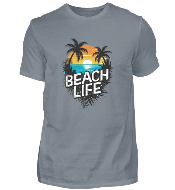 Beach Life T-Shirt Herren