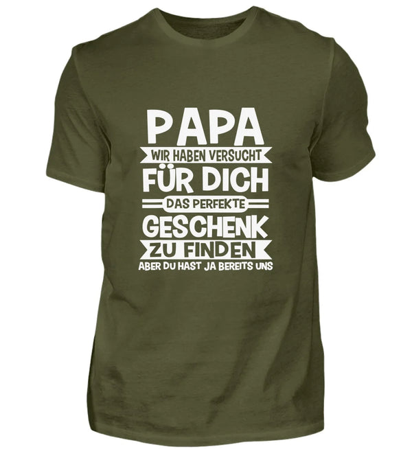 PAPA Geschenk T-Shirt Herren