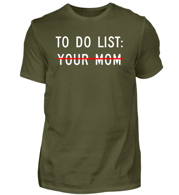 TO DO LIST T-Shirt Herren