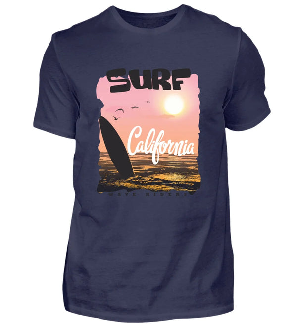 Surf-Style T-Shirt Herren
