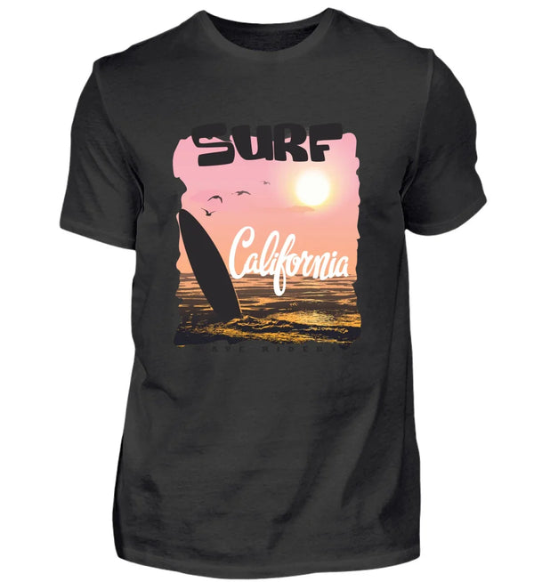 Surf-Style T-Shirt Herren