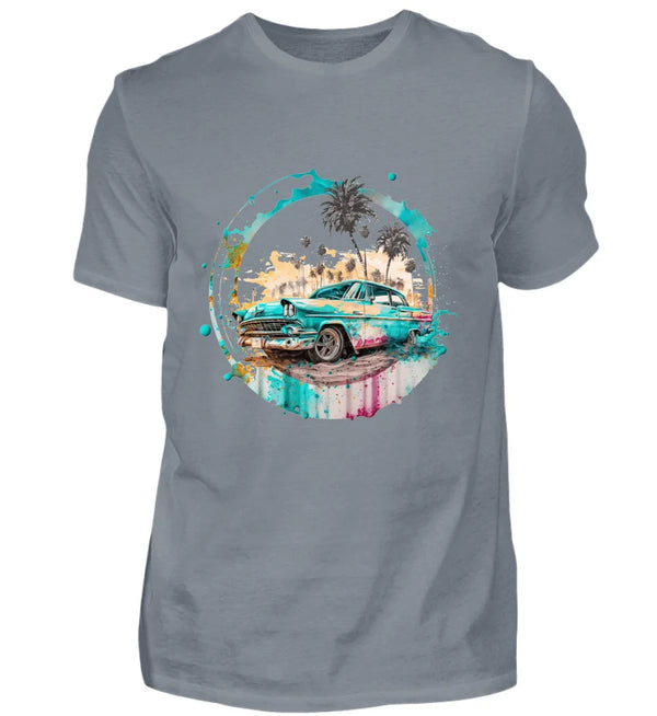 Cuba Car T-Shirt Herren