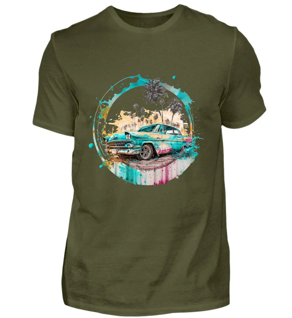 Cuba Car T-Shirt Herren