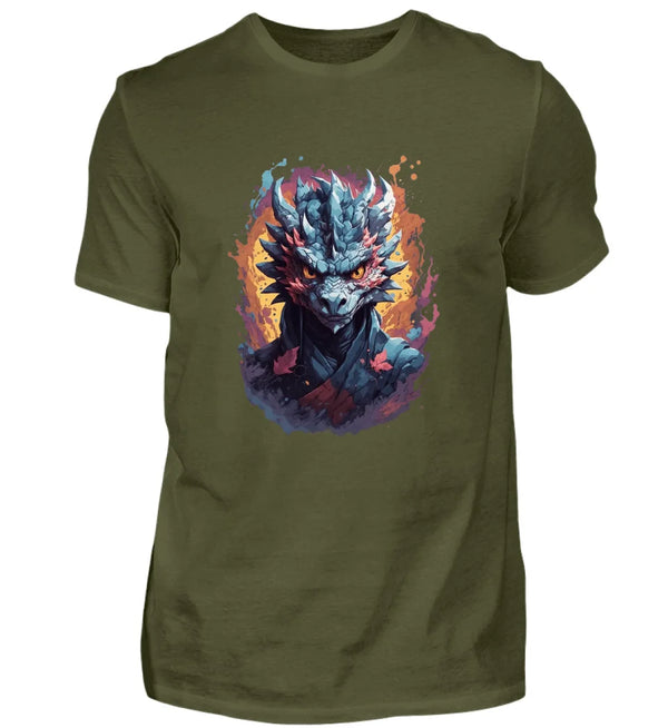 Drache T-Shirt Herren