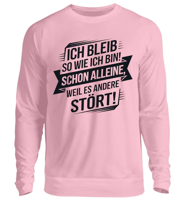 Ich bleib Damen Sweatshirt